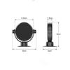 Magnetic 360° Car Phone Holder Mount Dashboard Smartphone Mobile Stand Bracket Cell GPS Support in Car For Most Mobile Phones