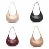 PU Leather Retro Underarm Bag Vintage Women's Armpit Bag Korean Half Moon Shoulder Bag  Party