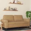 VidaXL 2-Seater Sofa Brown 140 Cm Velvet 359536