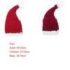 Gift Kids Adult Winter Soft Santa Claus Caps Santa Hat Merry Christmas Knitted Christmas Hats