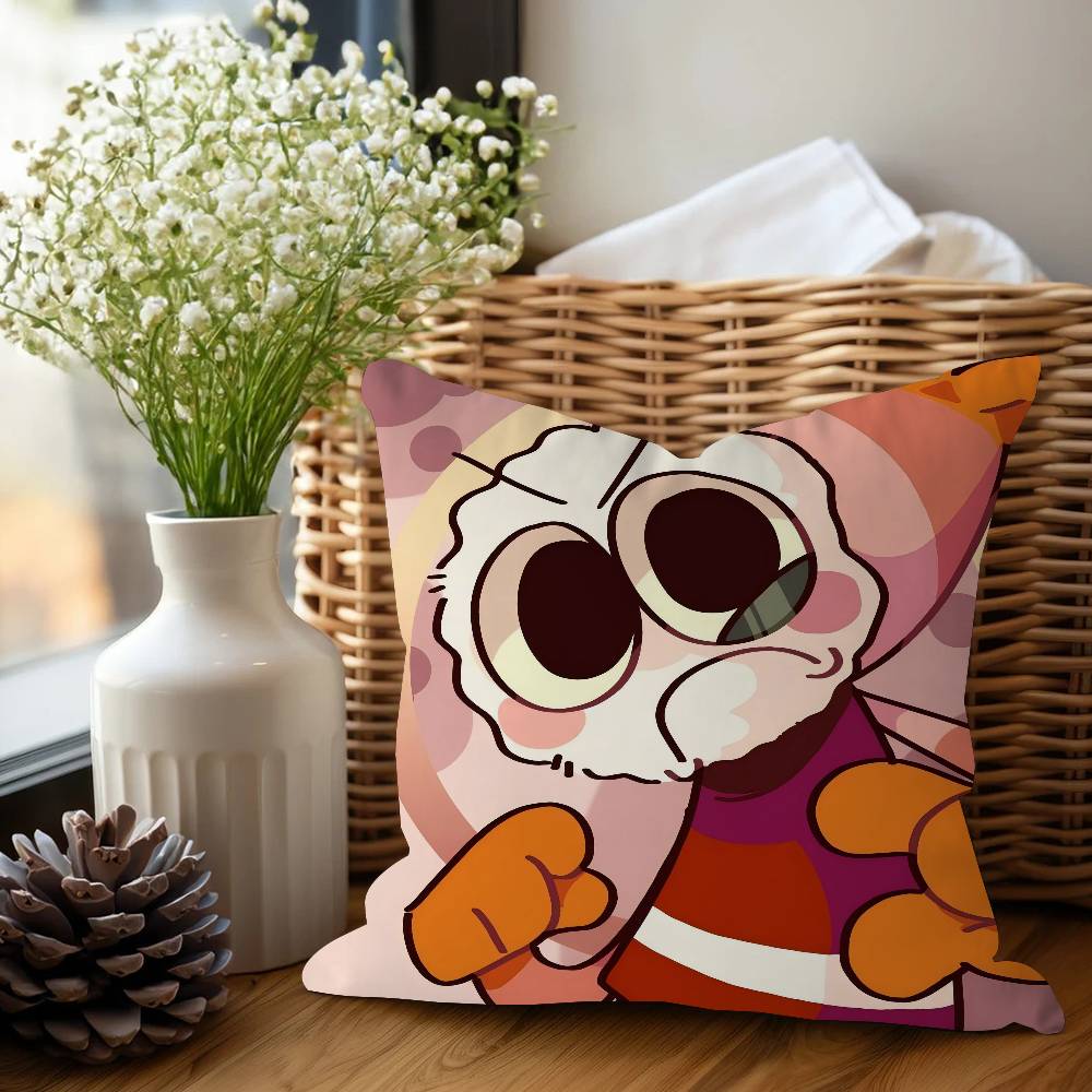 Game D-Dandys W-World Pillow Cover Design Cushion Cover Decor Holiday Decorati