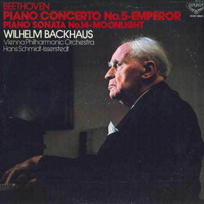 LP Record WILHELM BACKHAUS HANS SCHMIDTISSE  Beethoven Piano Concerto No. 5 Emp K20C8603 LONDON 1984 Japan Obi Classical Used