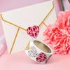500pcs 1inch Red Heart Stickers for Valentine's Day Baking Packaging Sticker Envelope Seals Love Decorative Sticker