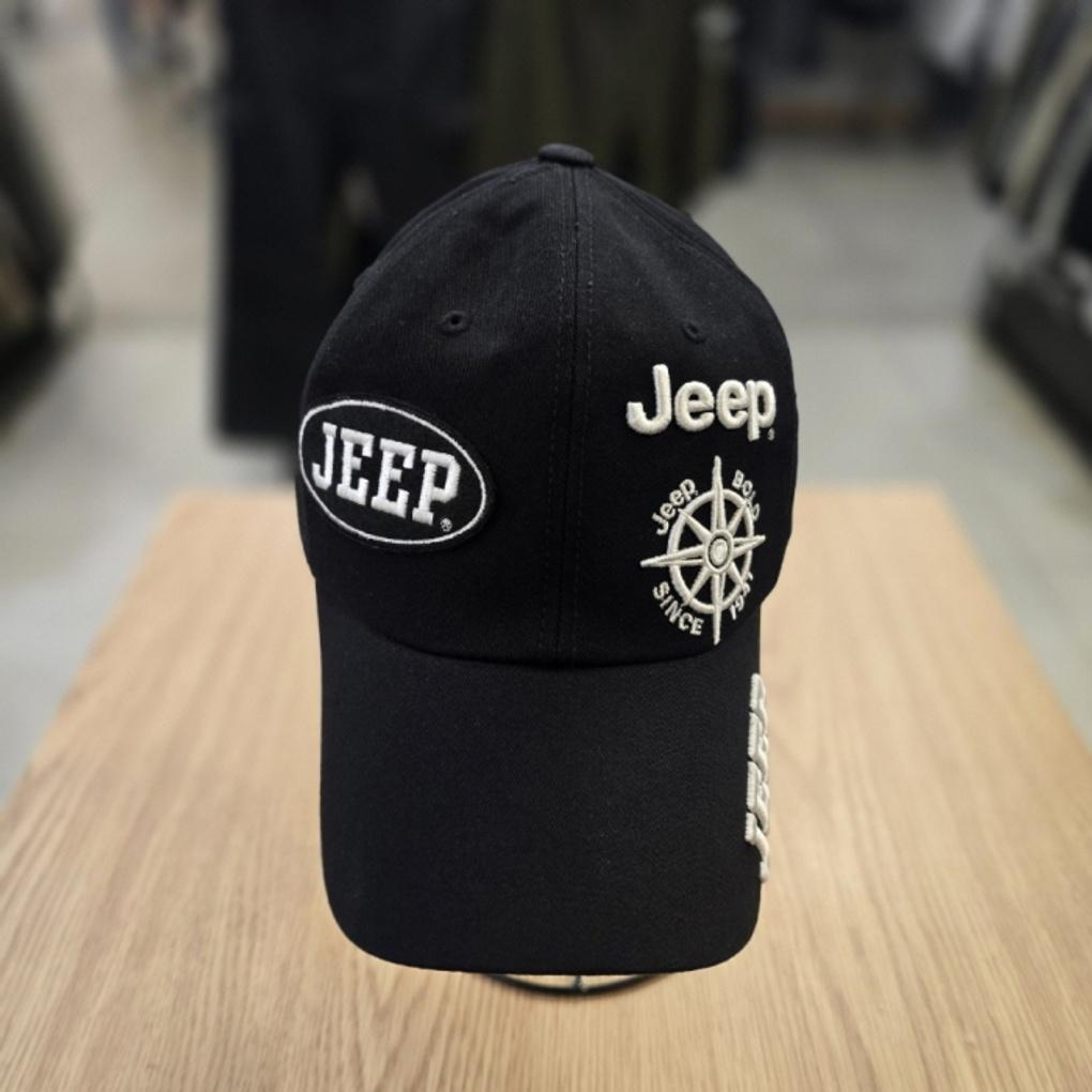 Jeep Spirit Multi-Logo Embroidered Ball Cap_JO2GCU032
