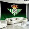 Real Betis Wall Tapestry Aesthetic Wall Hanging Printed Fabric Blanket Decorative Tapestries for Bedroom Living Room Home Decor