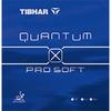 TIBHAR SANEI QUANTUM X PRO SOFT Red Table TR152018 Rubber, MAX, Tennis,