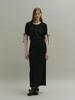 MOAT Pintuck Maxi Skirt (Mout Black)