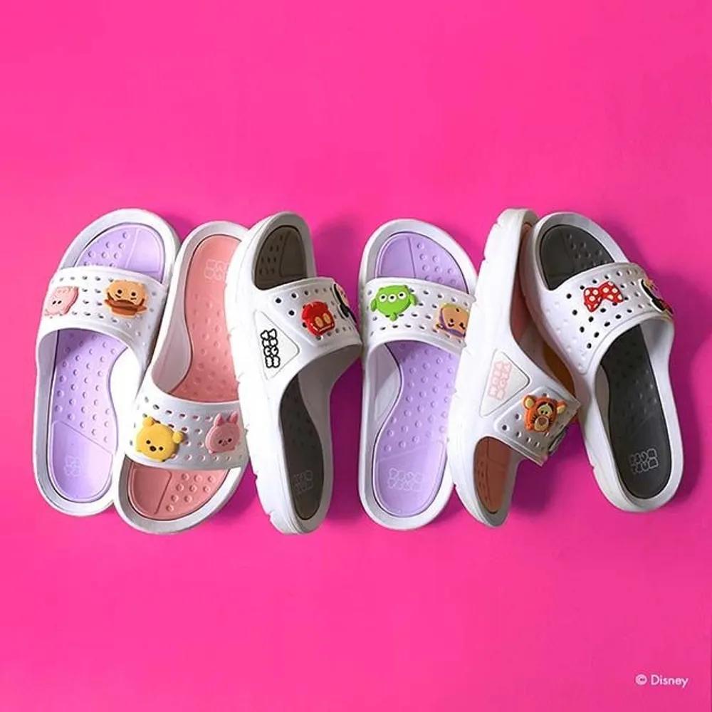 Disney Tsum Tsum Slime Slippers pink
