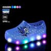 Children's LED Flashing Light-Up Summer Garden Sandals for Toddlers