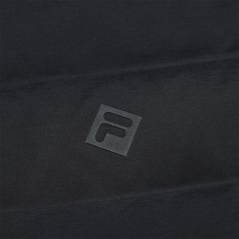 FILA Fitness Fashion Simple Warm Down Vest Men vest Deep-Black A11M441903FBK