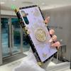 For Samsung Galaxy A16 5G/A16 4G Cases Rhinestone Decor Butterfly Pattern TPU + PC Phone Cover