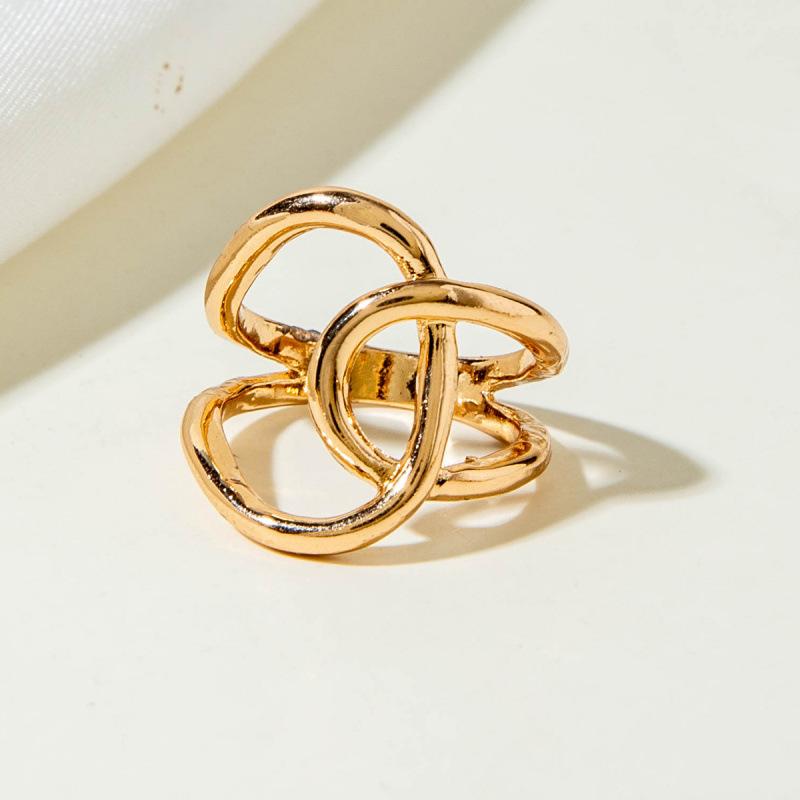 Аксессуары, персонализированные преувеличенные кольца из сплава с неровной поверхностью, ретро полые кольца для женщин