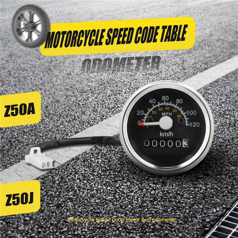 2X Motorcycle Speedometer For Honda Monkey Z50 Z50J Z50A Bike Skyteam Z50 Gorilla