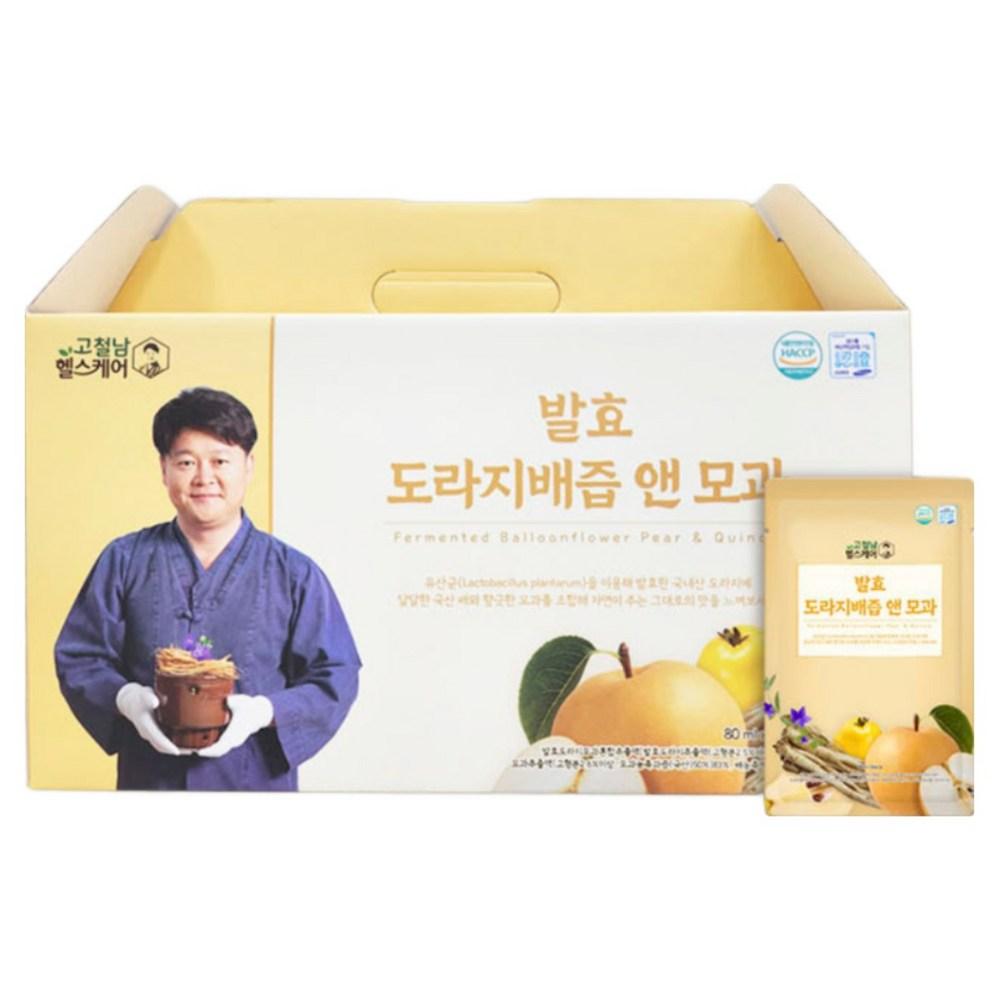 Gocheolnam Healthcare Fermented Balloon Flower & Pear Juice & Quince 80ml 30 Pcs