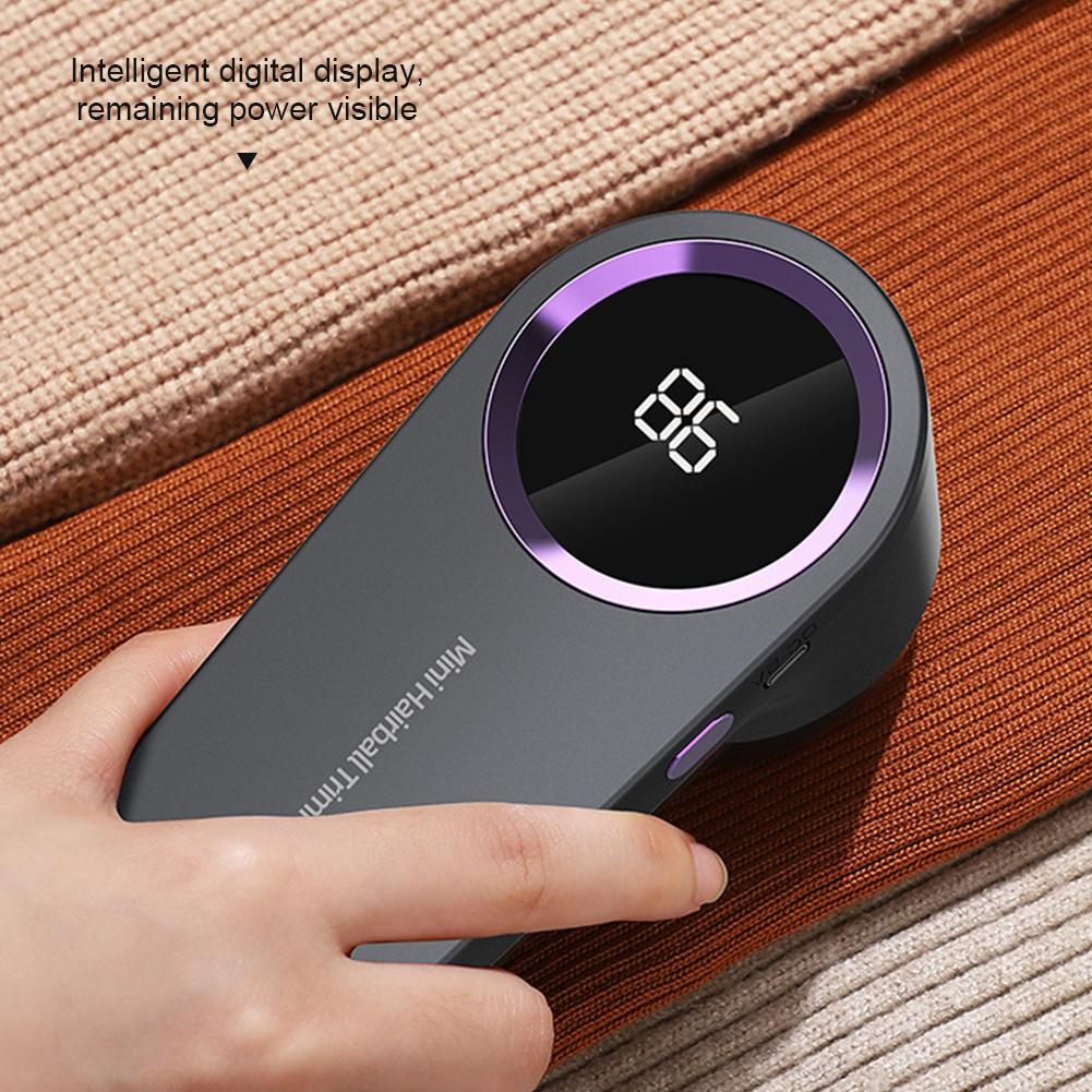 USB Rechargeable Lint Remover for Clothing LED Digital Electric Pellet Fluff Remover Fuzz Fabric Shaver Sweater Dropshipping