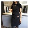 Kitchen Apron for Women Men Chef Work for Grill Restaurant Bar Shop Cafes Beauty Nails Studios Uniform