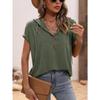 Summer Short Sleeved Hooded Women T-shirt New Loose Buttons Casual Simple T Shirt Female Plus Size Tops Women's Clothing 3267