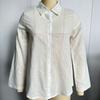 Spring New Solid Casual Loose Long Sleeve Shirts Women Fashion Plus Size Cotton and Linen Blouse Women Tops Button Up Office Simple Female Shirt 26259