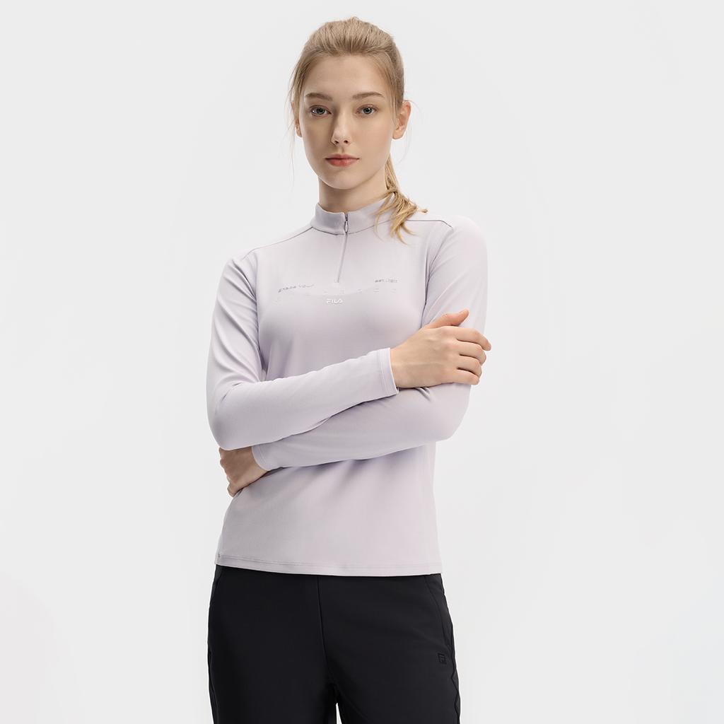 New FILA T Shirt Women's Light Dusty Purple A11W441208FPR