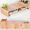 Desk-Holder Shelf Laptop-Stand Wood Desktop Monitor Stand Computer Screen Riser Shelf Plinth Strong Laptop Stander Desk Holder