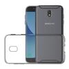 Coque - Phonillico® - Samsung Galaxy J7 2017 J730 - Silicone Transparent - Verre Trempé - Ultra Slim