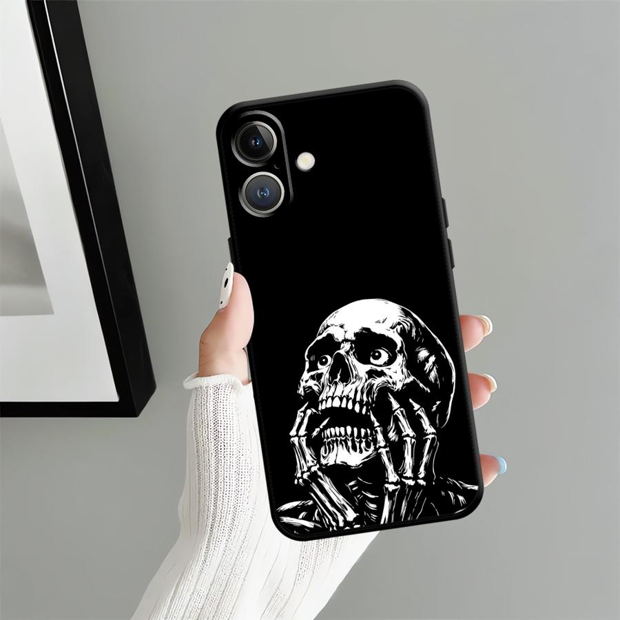 Case for Apple iPhone 17 Pro Max 11 XR XS MAX 14 12 15 Pro 7 8 13 Air 16 Funda Phone Cover Skeleton