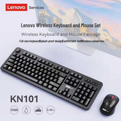 Lenovo KN101 Wireless Keyboard and Mouse Combo