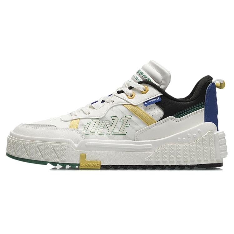 

Новые LiNing 001 UNBLOCK UNBLOCK Покрытие Водостойкие Низкие Кеды для Скейтборда Белый Черный AGCR123-2 44