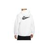 Nike Sportbekleidung Basics Sweatshirts Herren Weiß Mit Kapuze Verdickt Normal DD5014-100