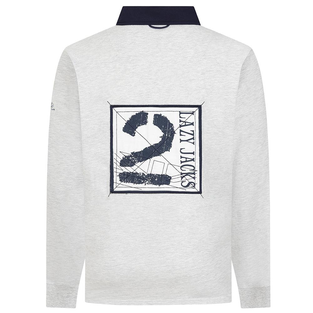 Lazy Jacks Unisex Adult Back Print Rugby Shirt