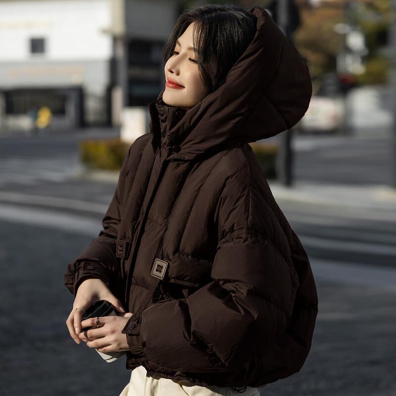 Mokana Women's Fashion Versatile Long-Sleeve Down Jacket MKNJD2595