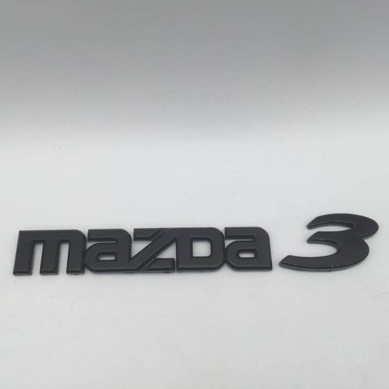 1pcs 3D ABS for Mazda 2 3 6 car Letter Rear tail trunk Decals Emblem badge sticker Decal car styling auto Accessories b58