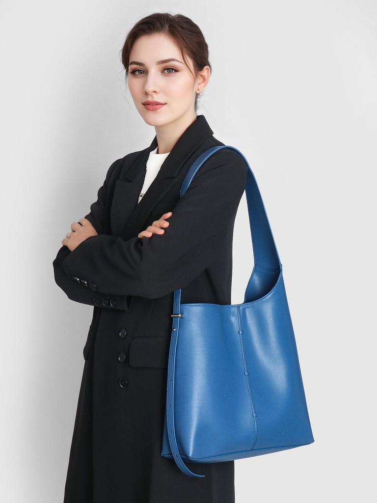 Women's Genuine Leather High-End Large Capacity Tote & Shoulder Bag