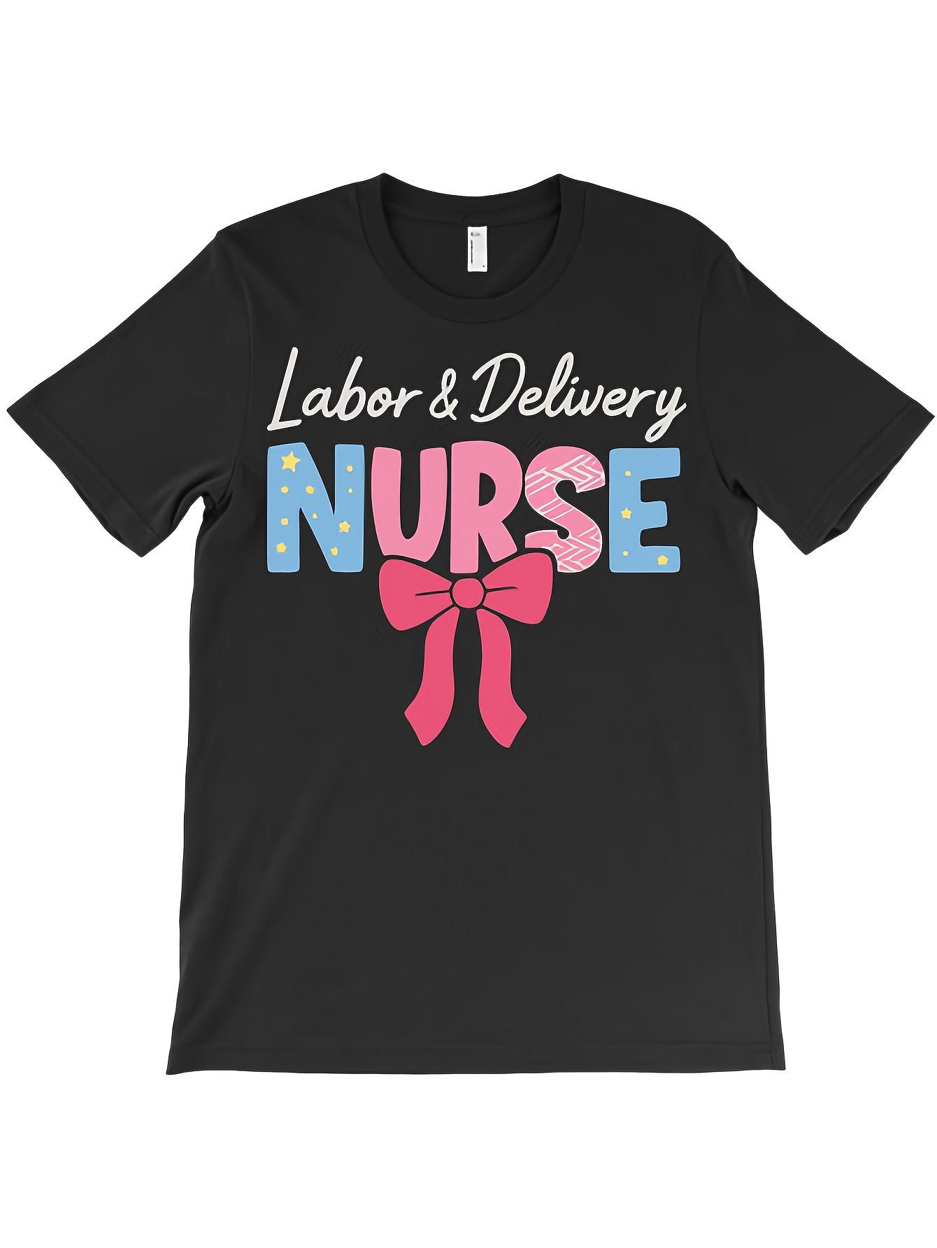 Top Pick Local Labor  Delivery Nurse Black Graphic TShirt S