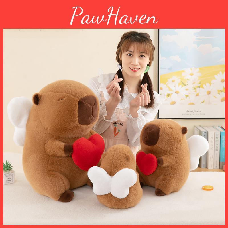 Capybara Engel Plüschtier Mit Bewegungsmechanismus Für Kinder Kinder Geschenk