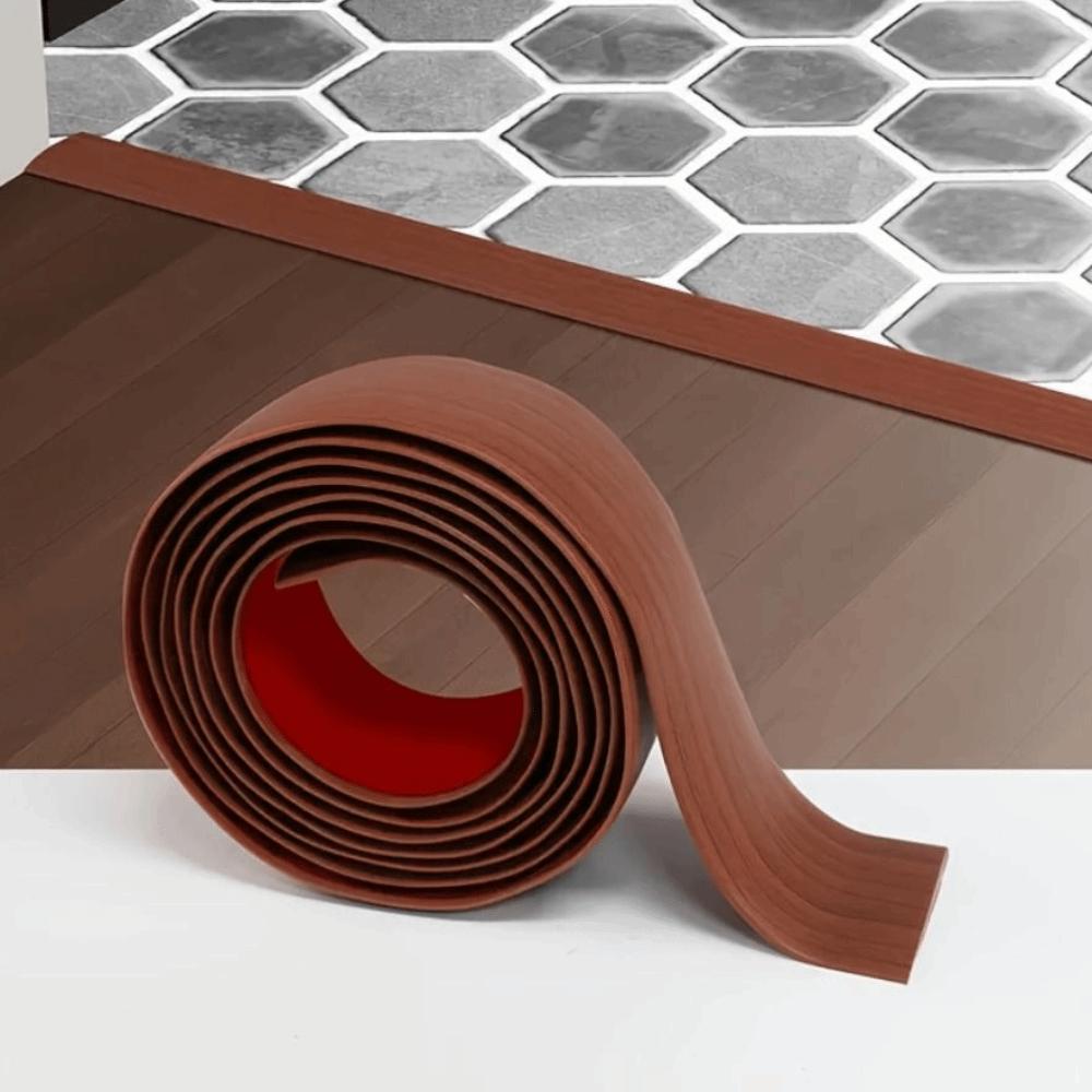 Windproof Self Adhesive Floor Transition Strip PVC Material Doorway Threshold Door Bottom Sealing