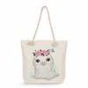 Multifunctional Cute animals  Printed Thick Rope Shoulder Beach Bag 7586 KTB