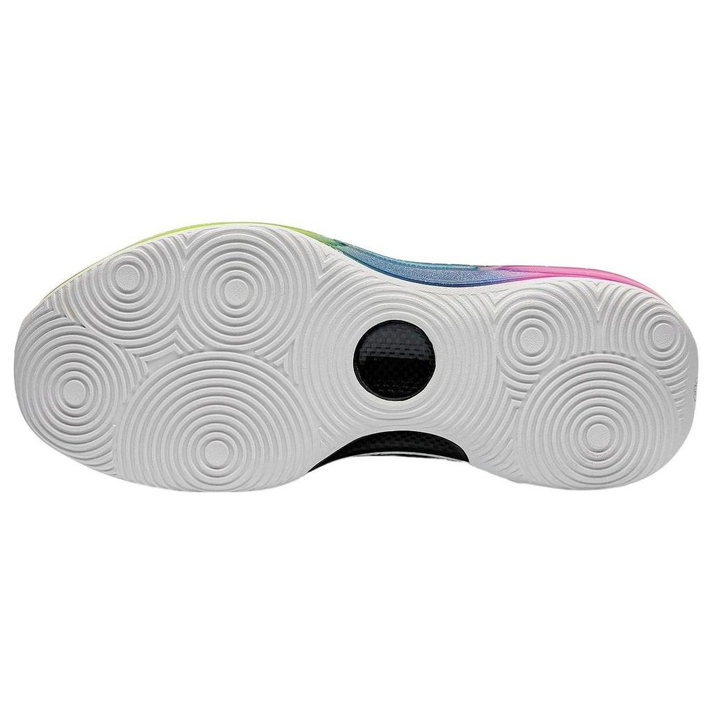 Li Ning YuShuai 13 Boom Basketball Shoes Men's Low Top Ebony Black/Lime Green ABAQ013-16