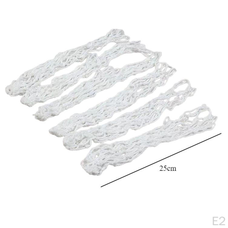 6 Pieces Snooker Pocket Billiard Table Net Mesh Bag Practice Pool Halls Bags