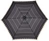 Folding Large Border Japan Rib 60cm Total Length 26cm 61cm 106cm Hand [Moonbat] Umbrella, Women's Umbrella, Size, & Flower, Women's, Black, Length