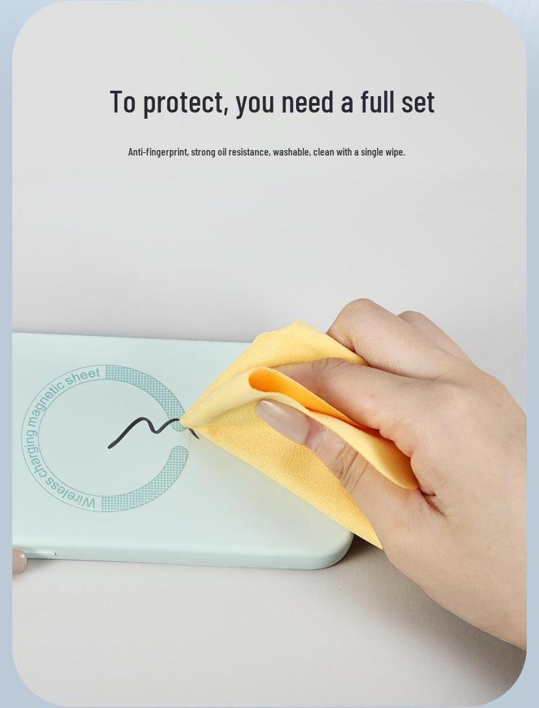 MagSafe Shockproof Liquid Silicone Case with Lens Protection for 16 Pro Max