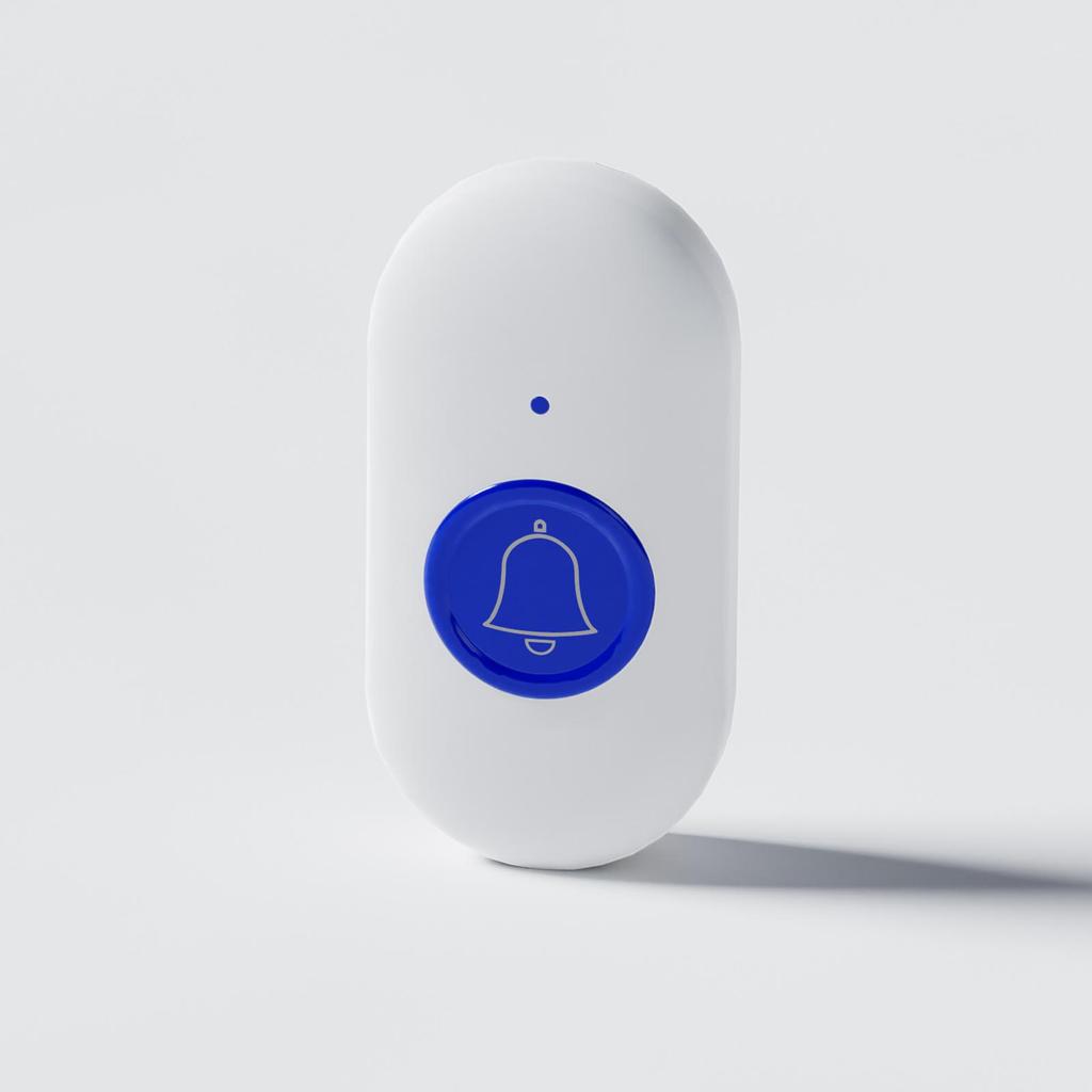 Waterproof Wireless Doorbell with Long-Range, Music, Flash & Vibration