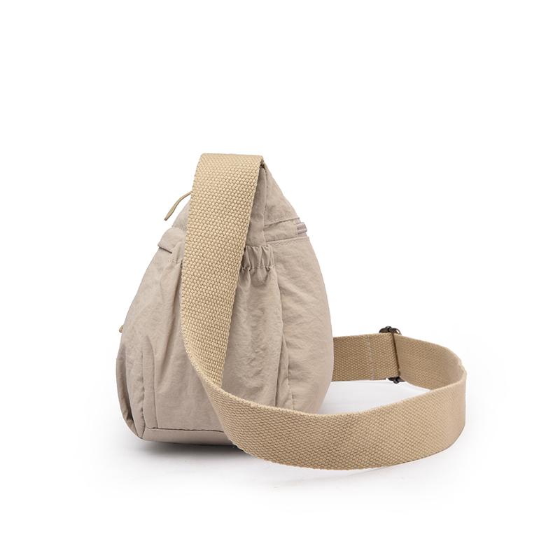 Water-Repellent Shoulder Bag Multi-Pocket Nylon Bag Women's Commuter Crossbody Bag