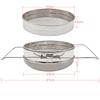 Stainless Steel Honey Filter Double Layer Filter Strainer Machine Tool Extractor Honey Sieve Filtration Beekeeping Tools