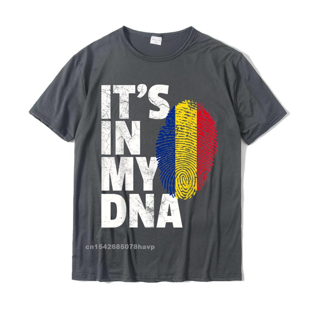 ITS IN MY DNA RoUnisexian RoUnisexia Flag TShirt Unisex Unisex Gift Casual Tshirts Rife Cotton Unisex Tops Shirt Family