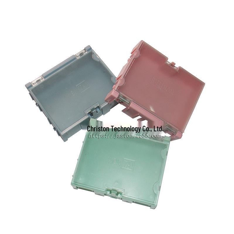 

Compact SMD Parts & Accessories Storage Box: Ideal for Capacitors, Resistors, Screws, and Components Blue Model
