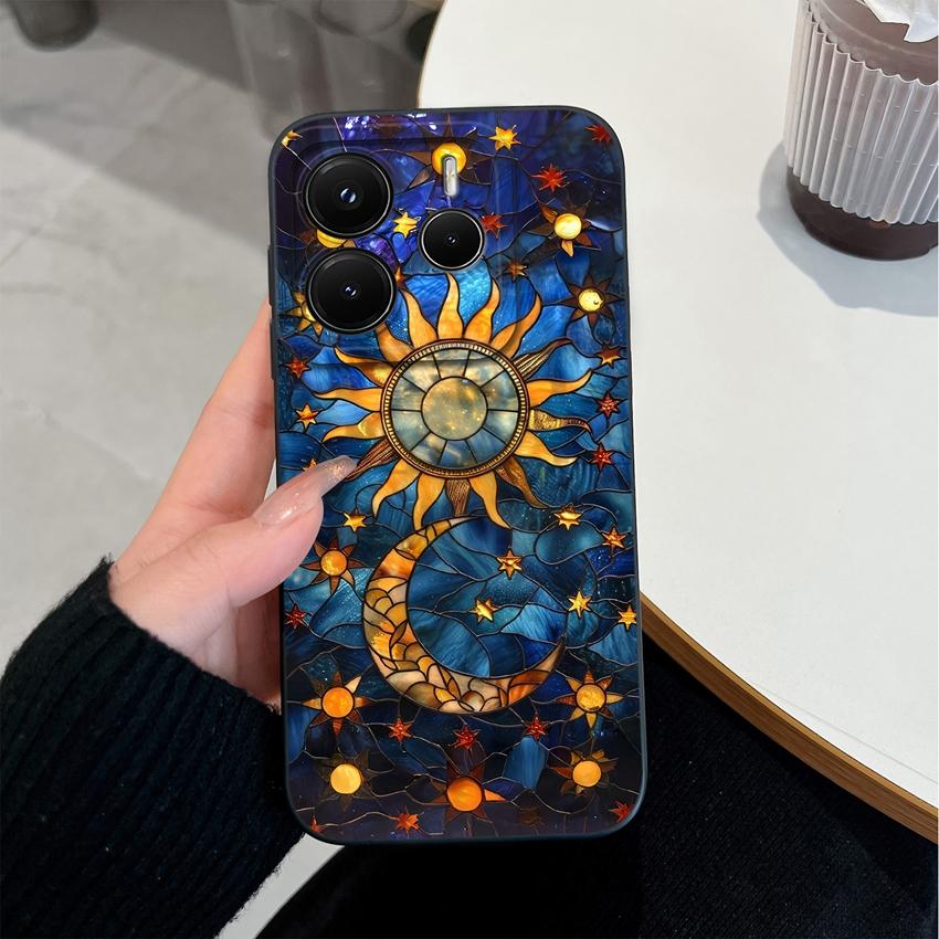 New Cover For Redmi Note 14 14Pro 14 Pro+ 14S Phone Case Lovely Heart Patterns Premium Protection Housing For Note14ProPlus Soft Liquid Silicone Shell