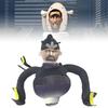 Entzückender Skibidi Toilet Speaker Man Plüschtier Weicher Kristallplüsch 28cm Spielzeug