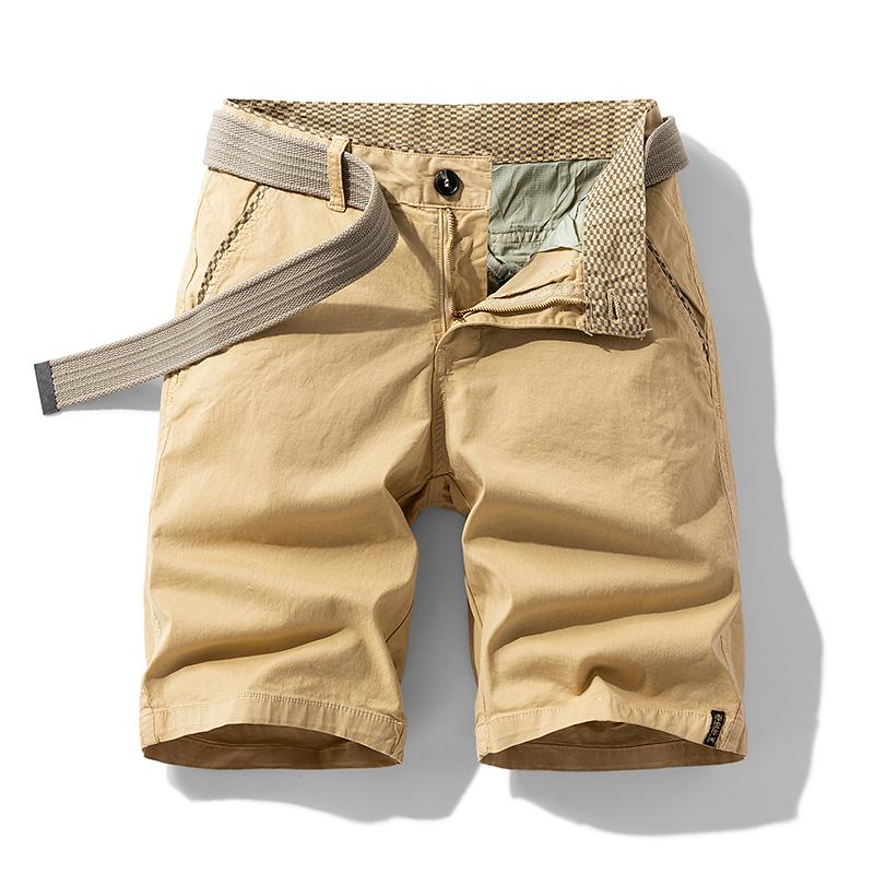 Summer Men's Cotton Cargo Shorts Men Beach Jogger Shorts Men Casual Shorts