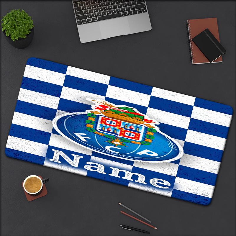 Custom Name Fc Porto Theme Mouse Pad Non Slip Rubber Base Multifunctional Office Home Decor Perfect For Workspace Personalization